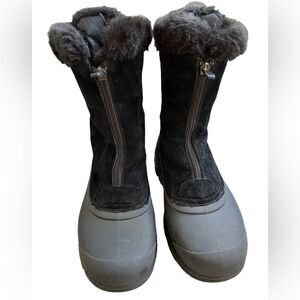 Sorel Black and Gray Winter Boots